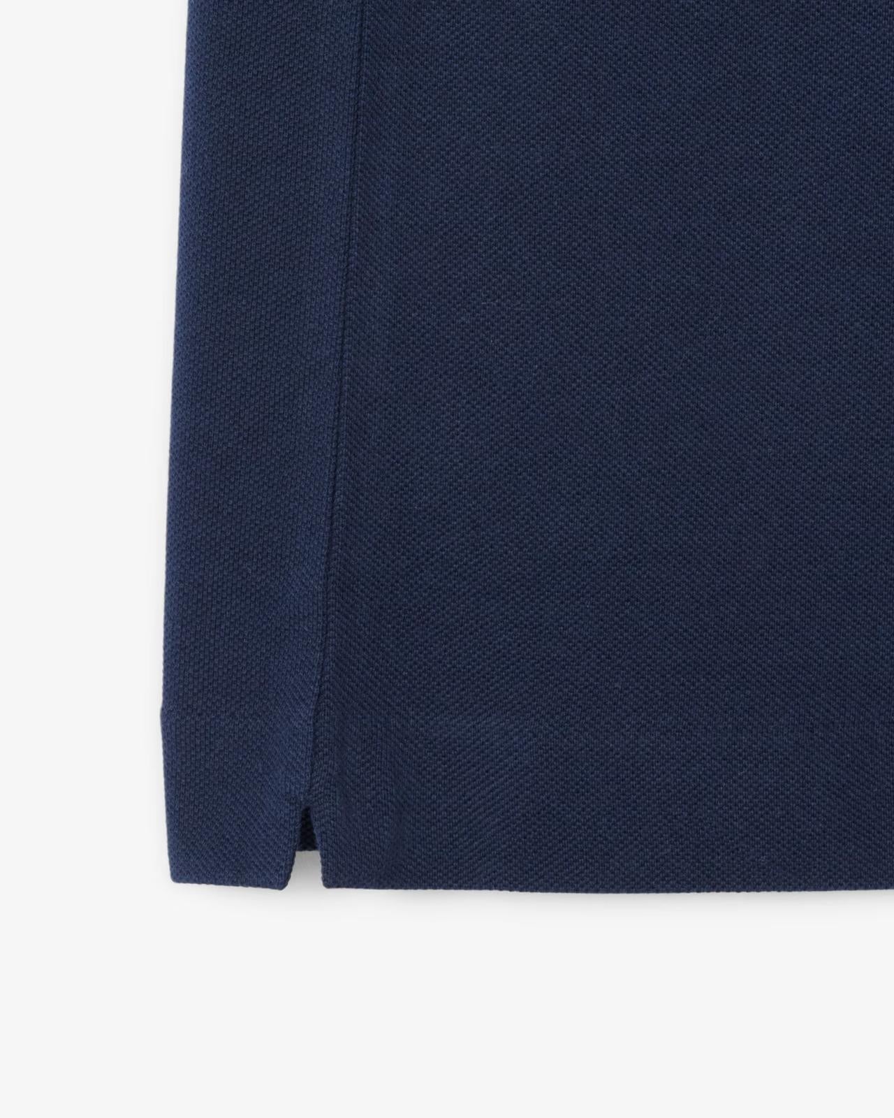 Polo Lacoste classic in petit piqué con bande a contrasto uomo