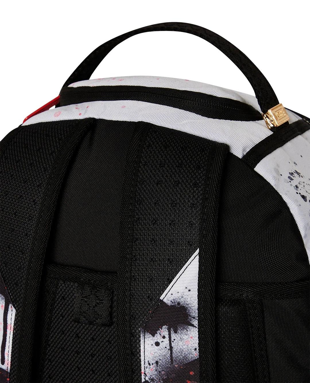 Zaino Sprayground bianco The Joker shark mouth dlxr backpack