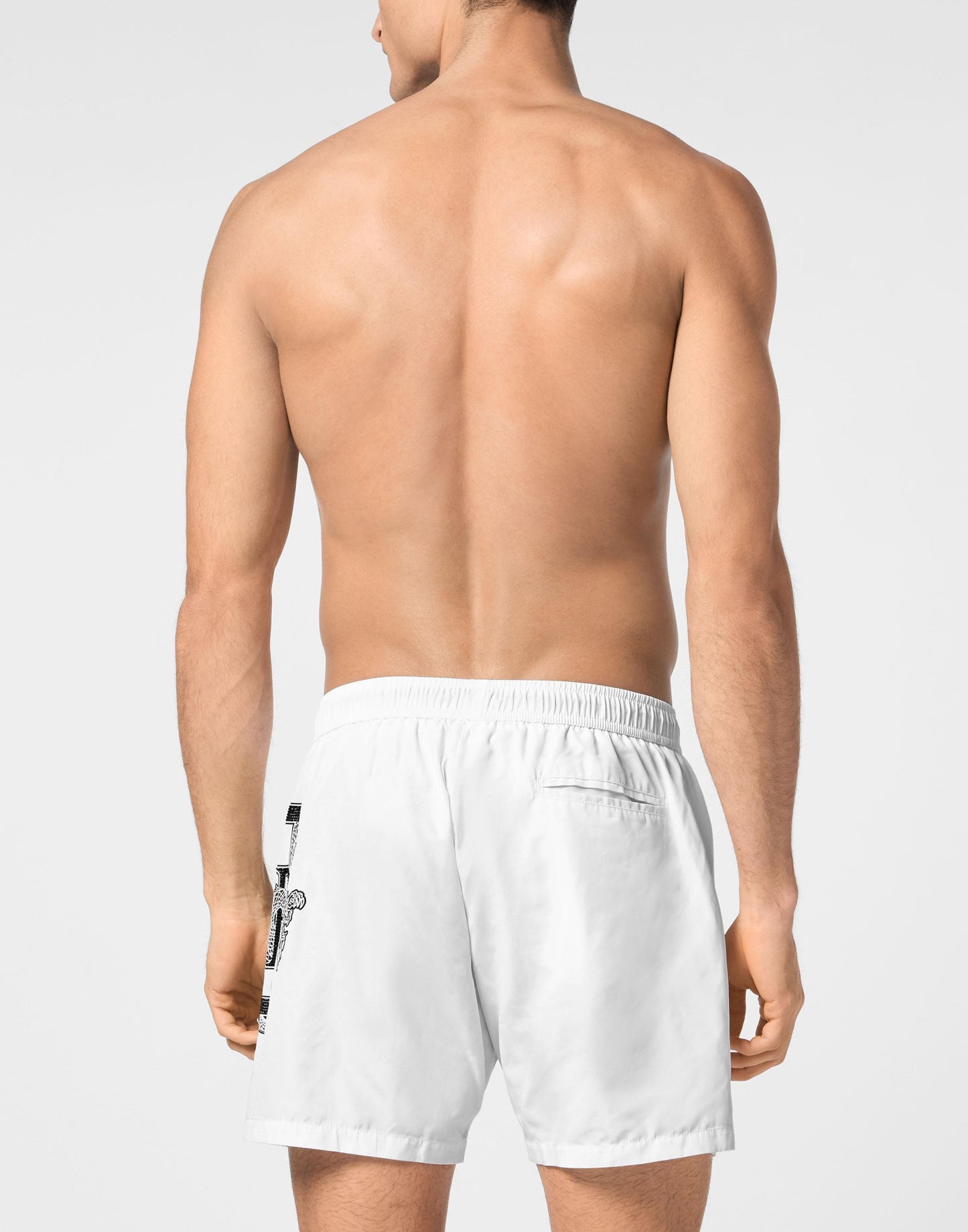 Boxer mare Philipp Plein con stampa "dragon" e applicazione uomo