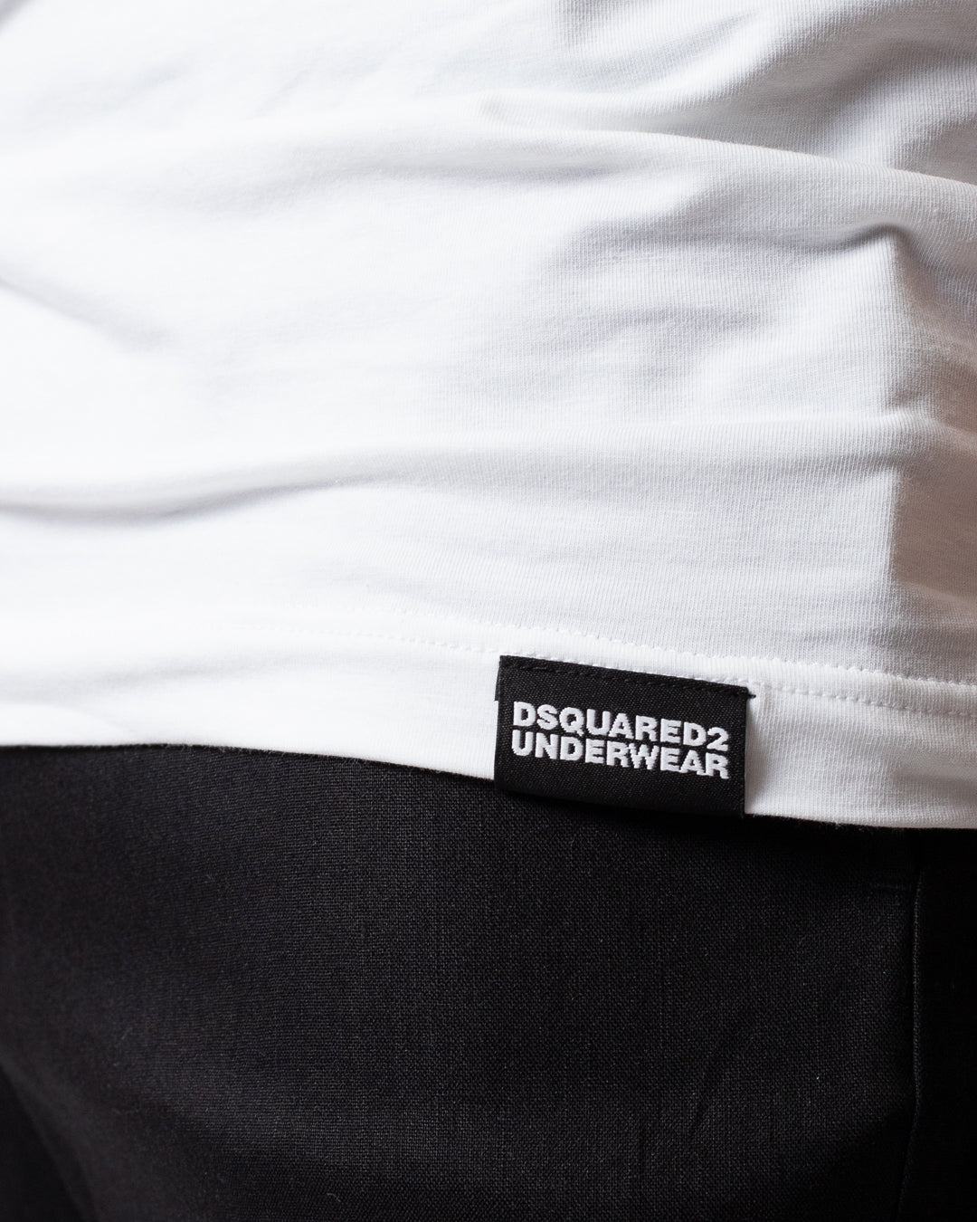 T-Shirt Dsquared2 con fascia logata uomo