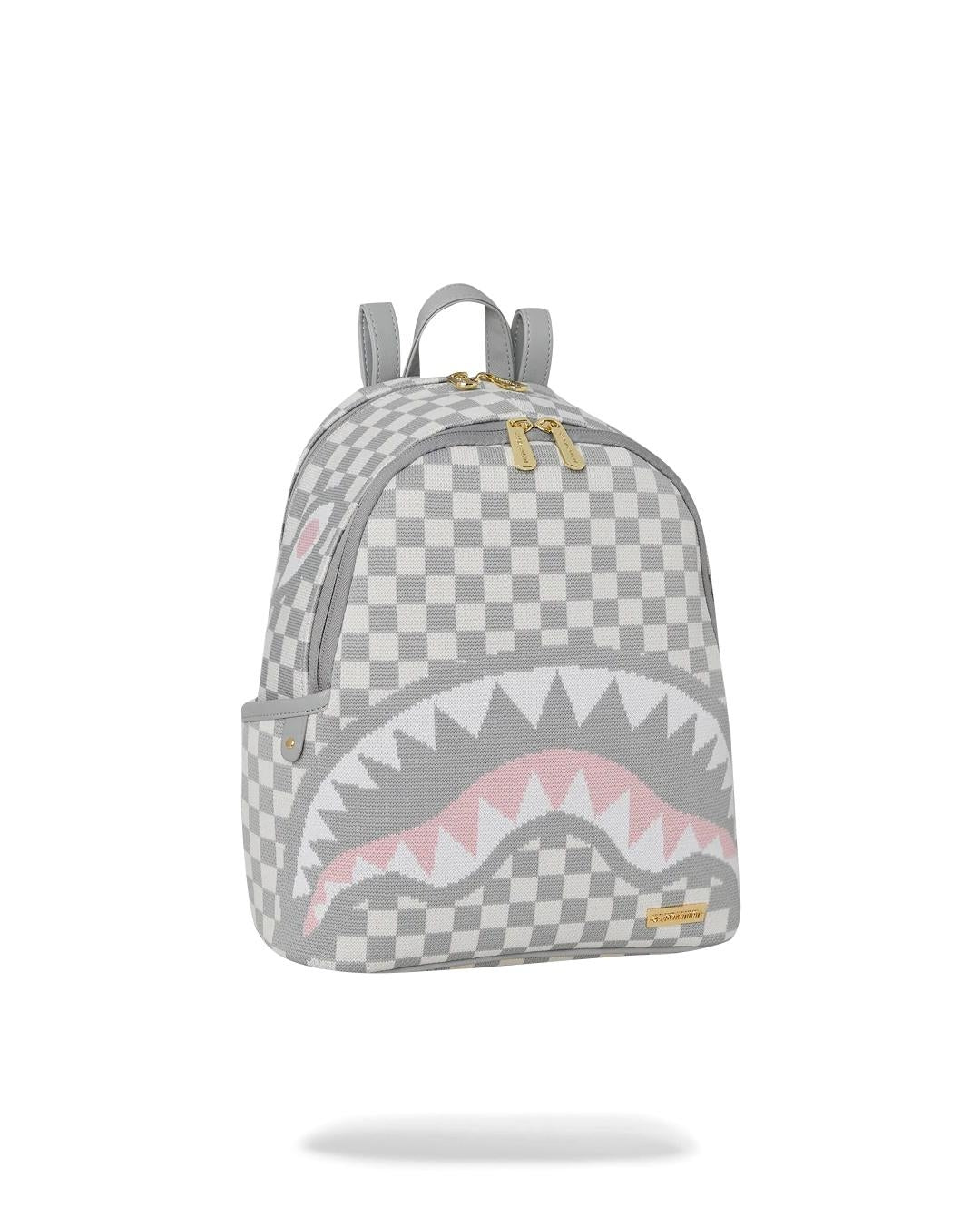 Zainetto Sprayground bianco Knit sharks in paris in cream savage backpack