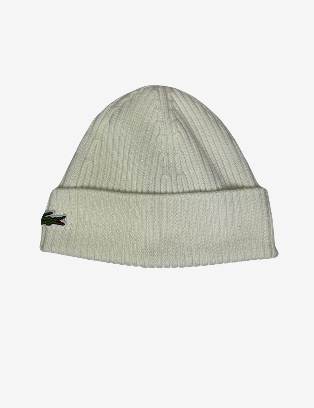 Cappello Lacoste a costine logato
