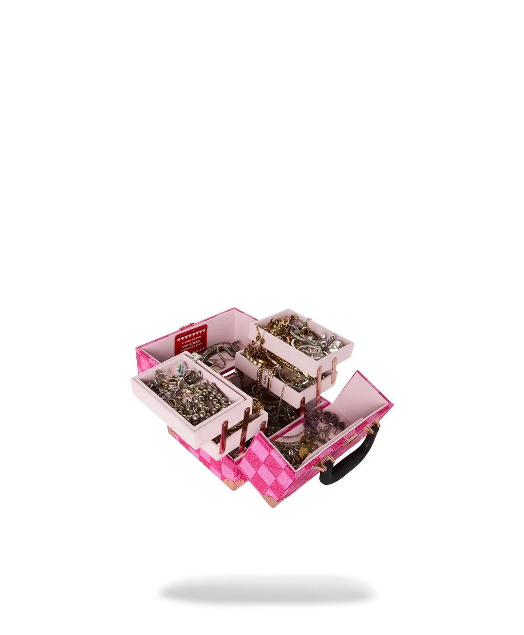 Valigetta Sprayground rosa NEW AI PATTERN JEWELRY CASE