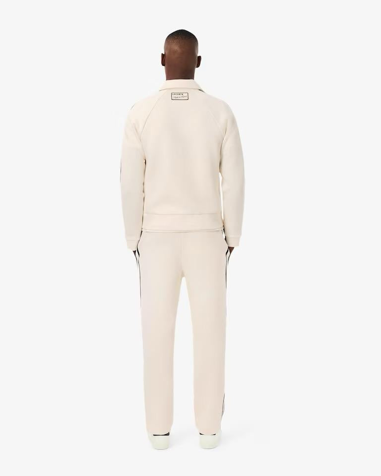 Pantalone Lacoste in felpa con bande multicolor uomo