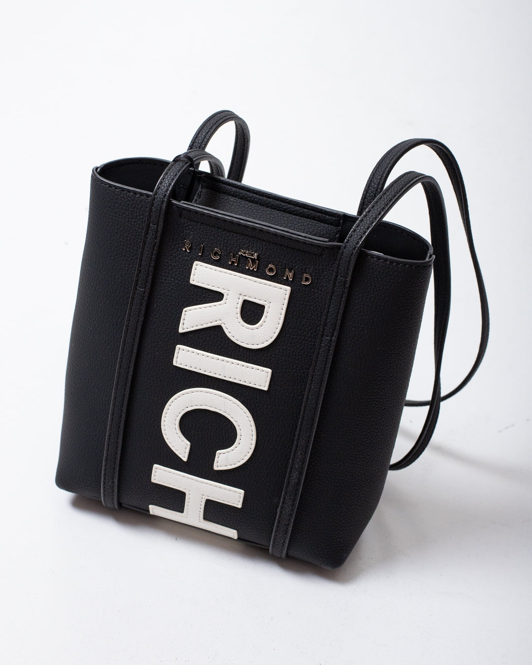 Borsa John Richmond "Shoulder Bag" con patch donna