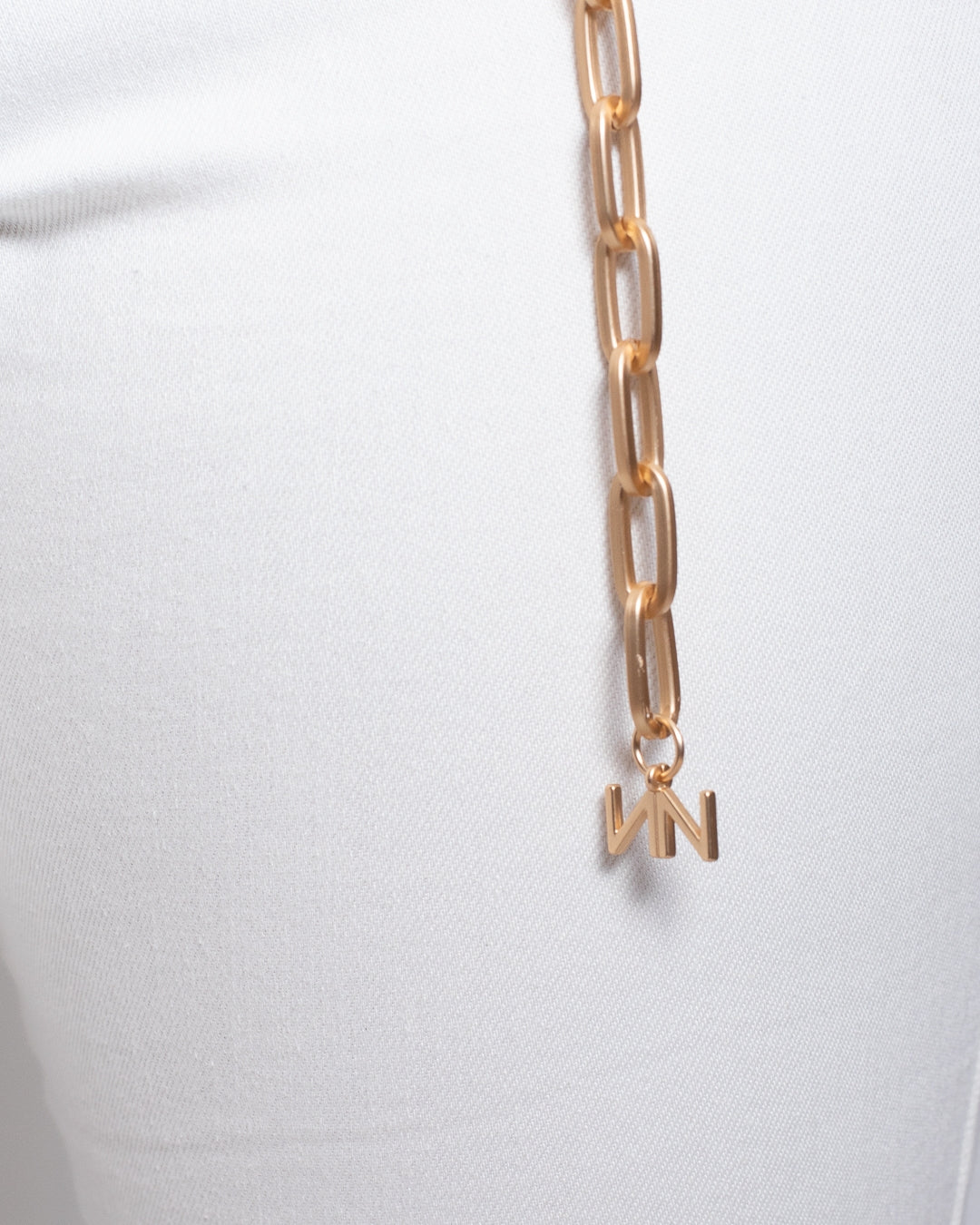 Cinta Nenette in catena con logo donna