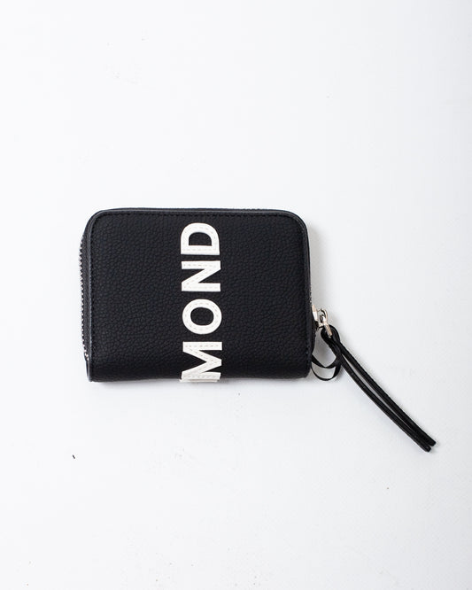 Portafogli John Richmond in ecopelle con logo patch