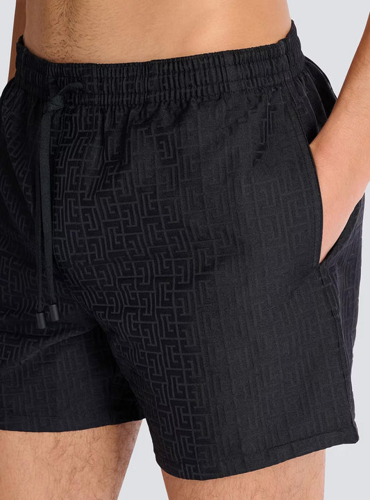 Costume Balmain con logo monogram uomo
