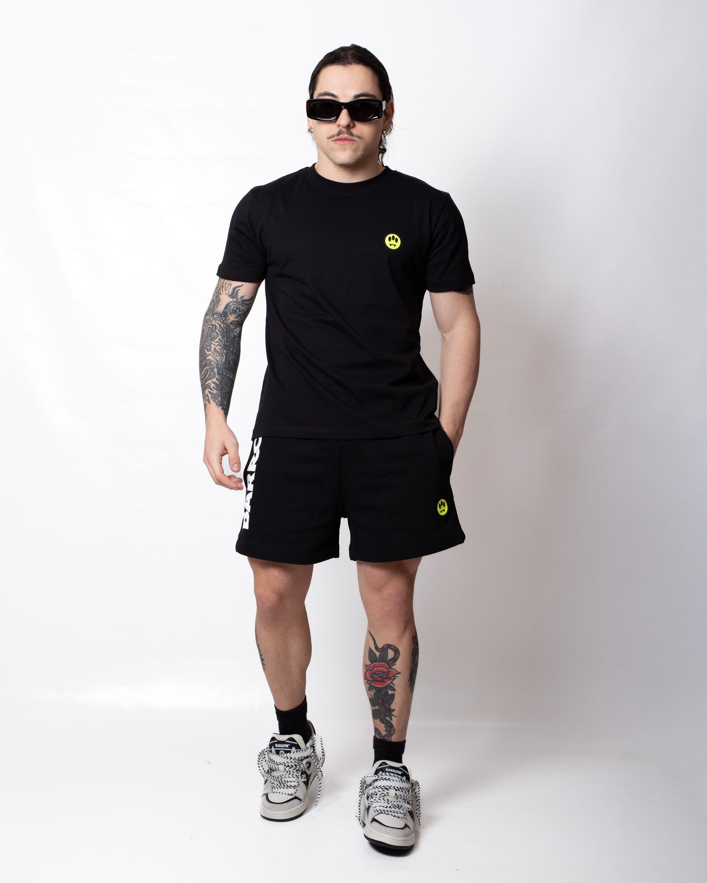 T-Shirt Barrow classic con logo stampato