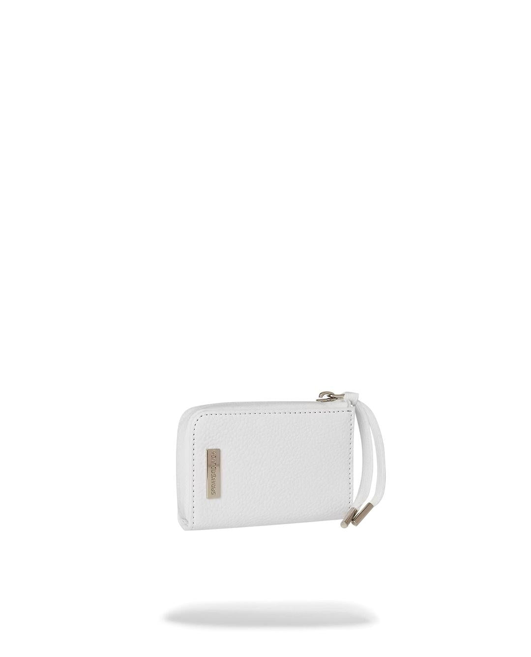 Portafoglio Sprayground bianco Daybreak zip-out wallet