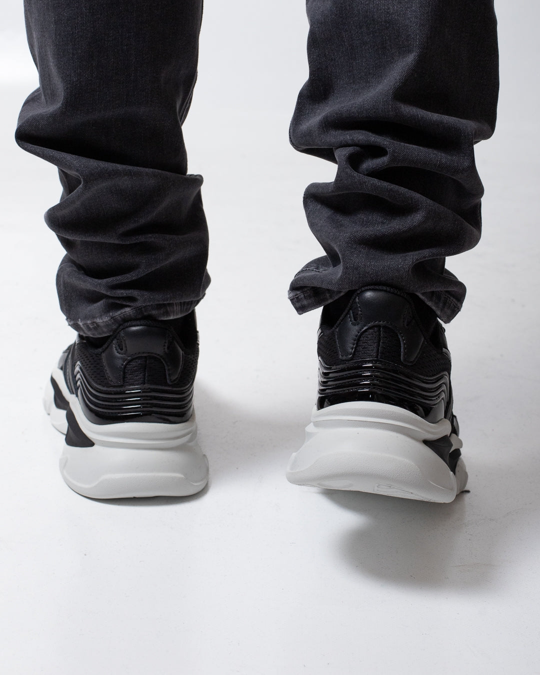 Sneakers Just Cavalli in rete con logo a contrasto uomo