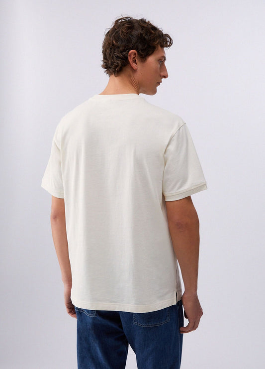 T-Shirt Liu Jo in lino con tasca uomo