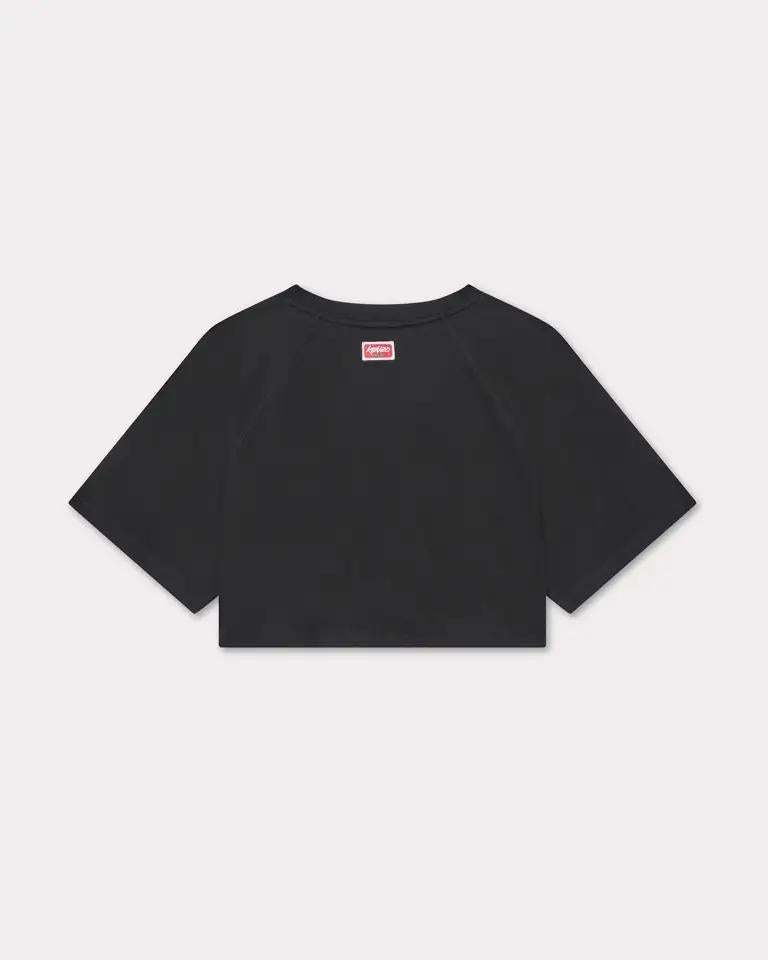 T-Shirt Kenzo Paris cropped "Futura Boxy" donna