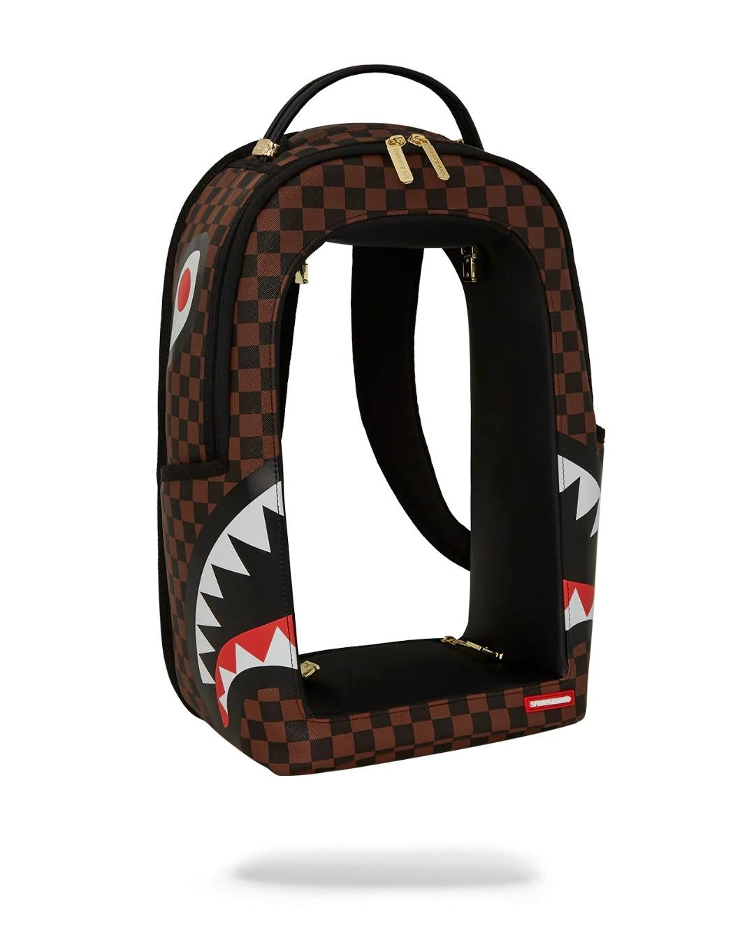 Zaino Sprayground marrone Sharks in a hole in paris dlxsv backpack
