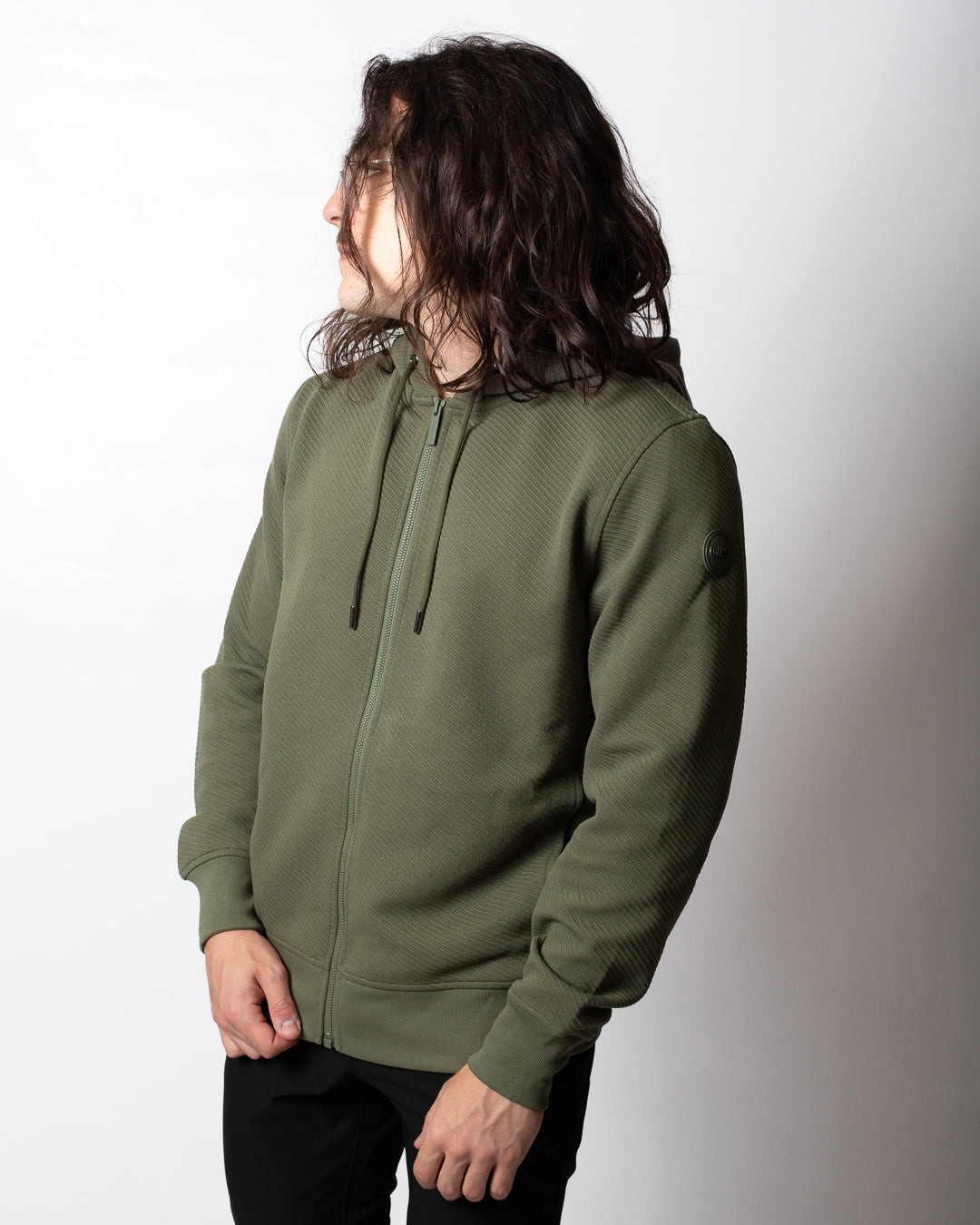 Felpa Colmar "Freaky" fullzip con cappuccio uomo