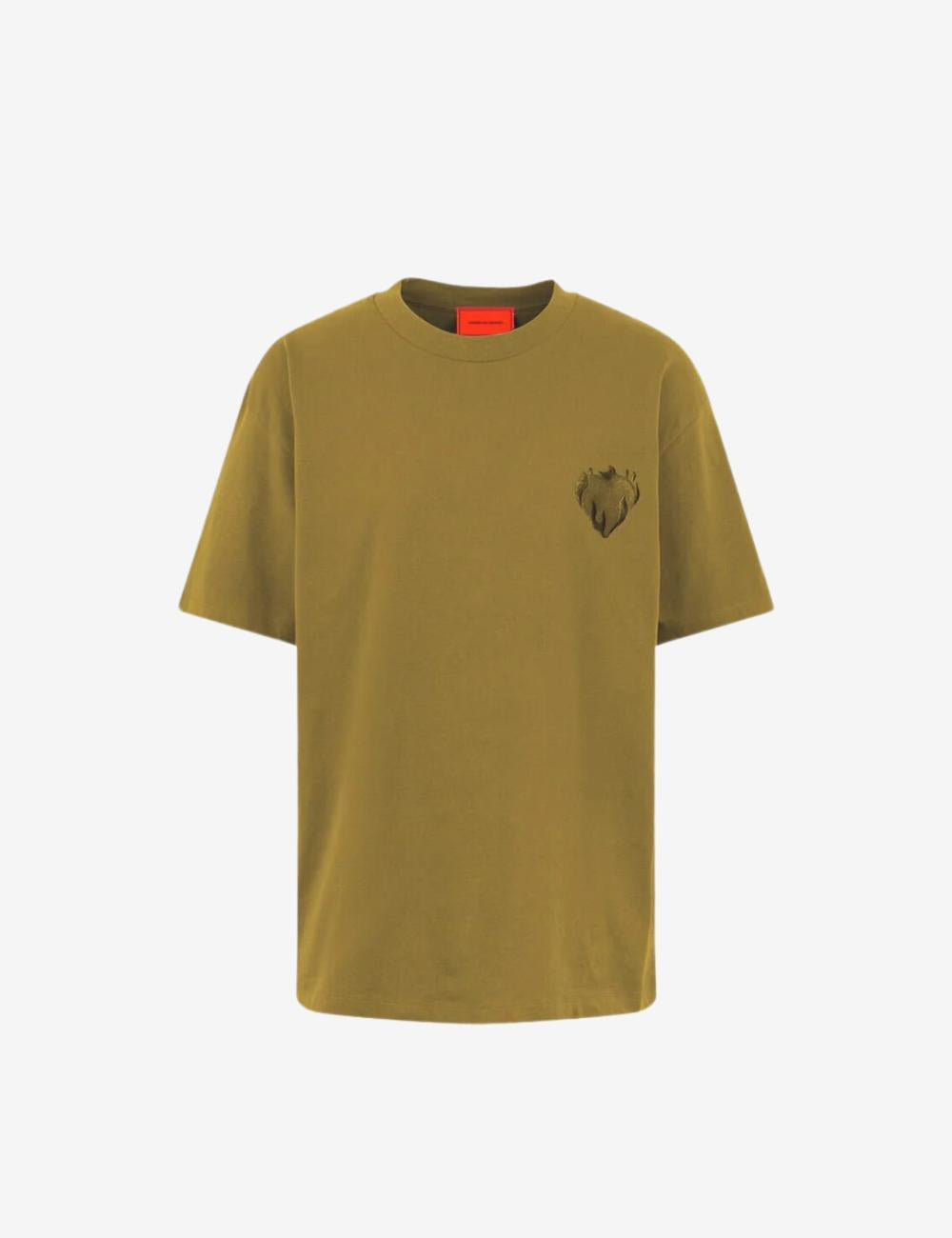 T-Shirt Vision Of Super "Flaming Heart" uomo