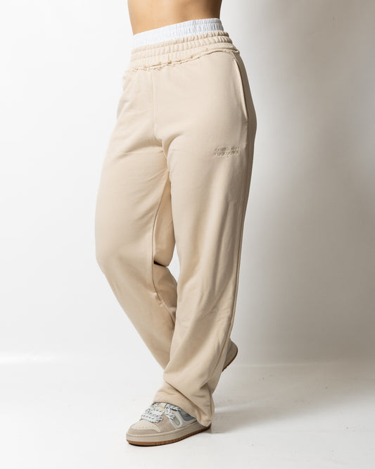 Pantalone Comme des Fuckdown in felpa con doppia fascia donna