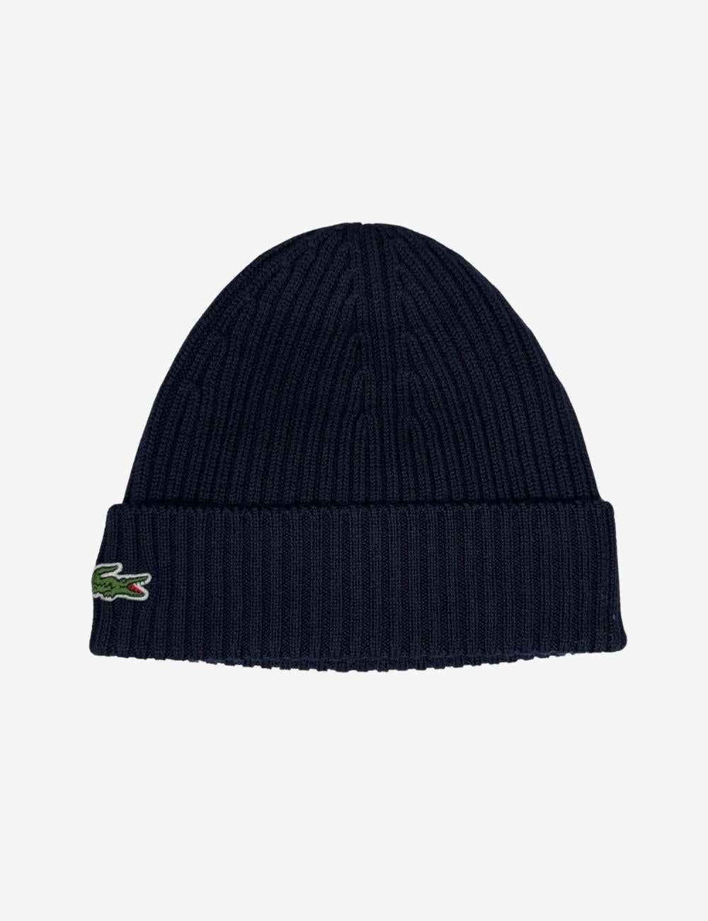 Cappello Lacoste a costine logato