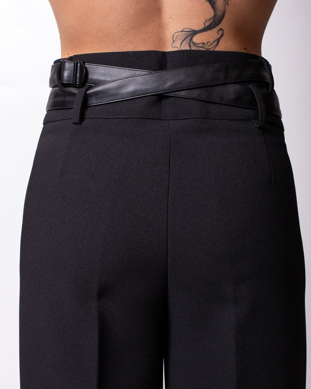 Pantalone Richmond X chino con cinta in pelle donna