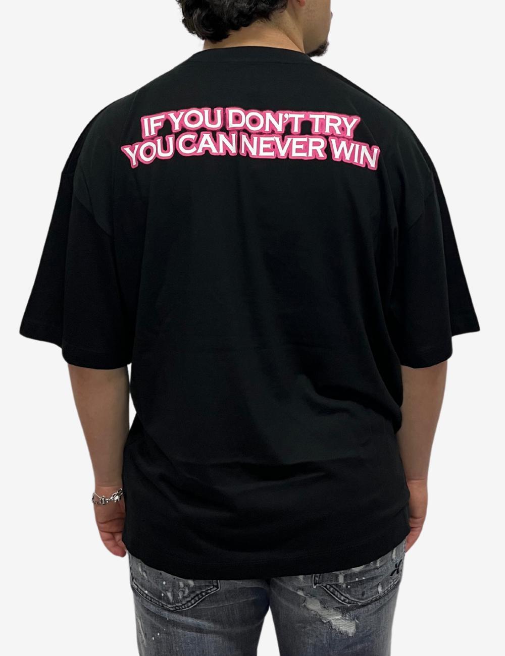 T-Shirt Richmond X con grafica e logo uomo