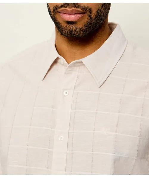 Camicia Calvin Klein "Textured Plaid Easy" uomo