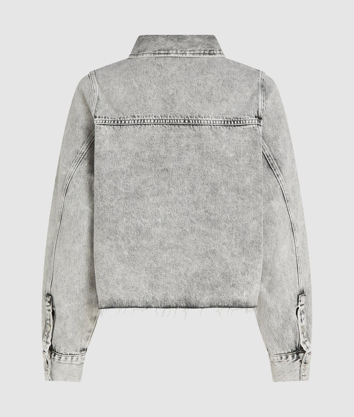 Giubbotto Karl Lagerfeld Jeans in denim cropped donna