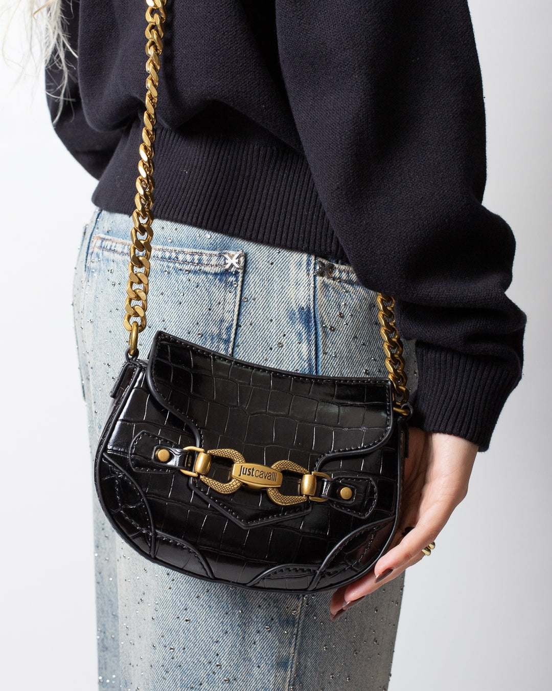 Borsa Just Cavalli "Snake Bite" donna