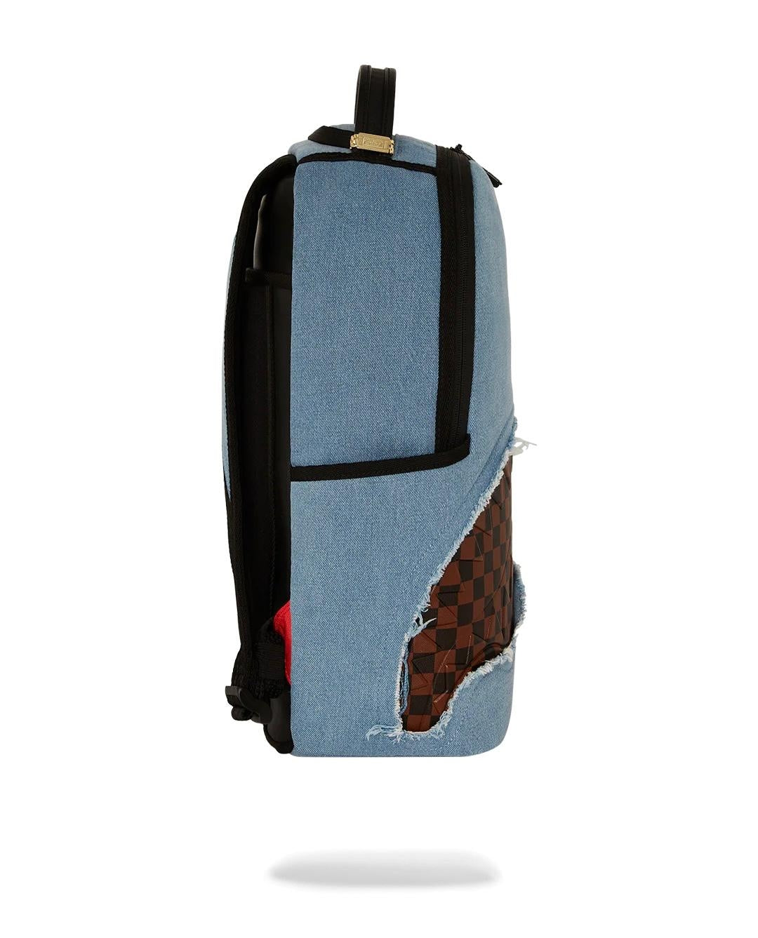 Zaino Sprayground denim shark bite dlxsv backpack