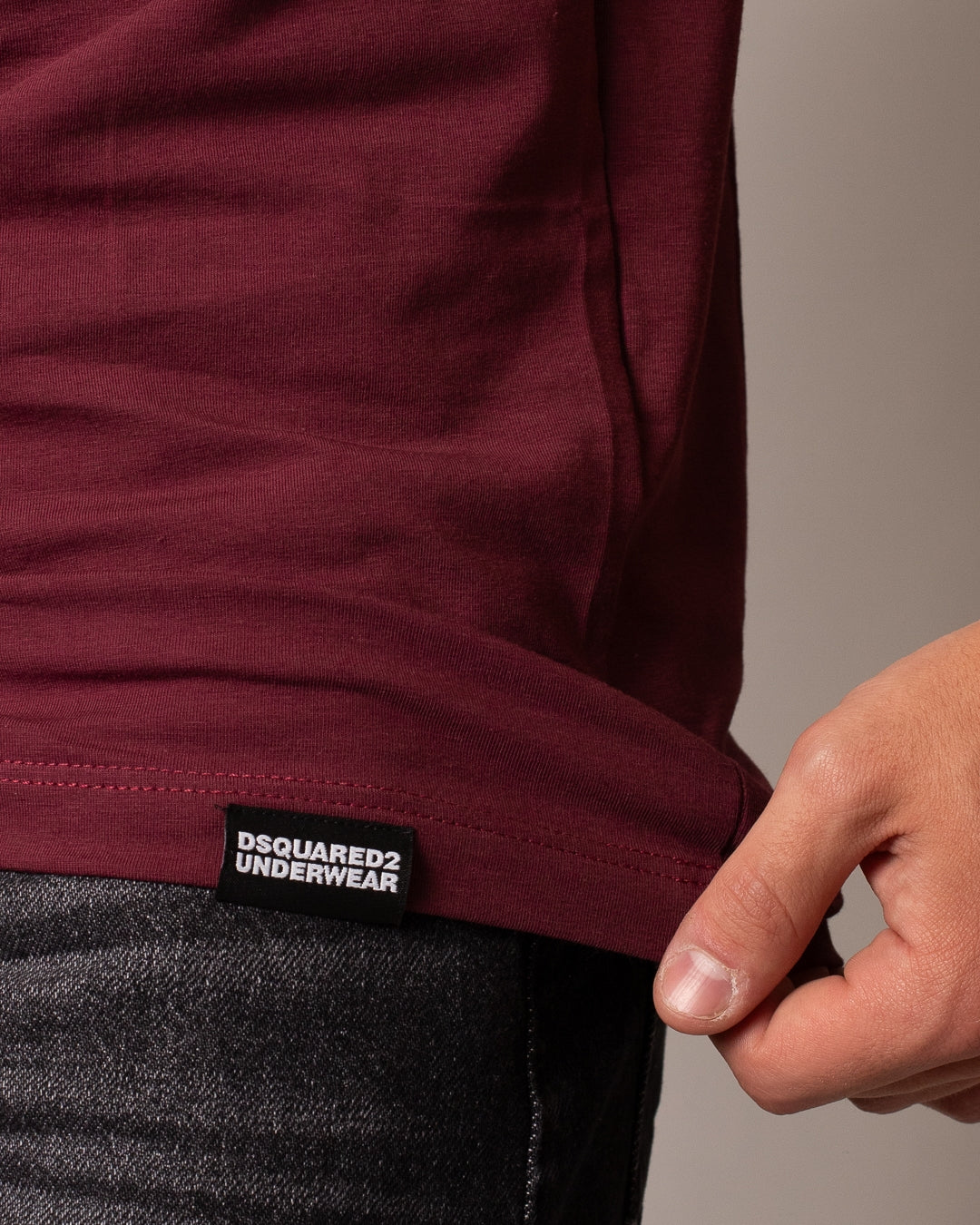 T-Shirt Dsquared2 con fascia logata uomo