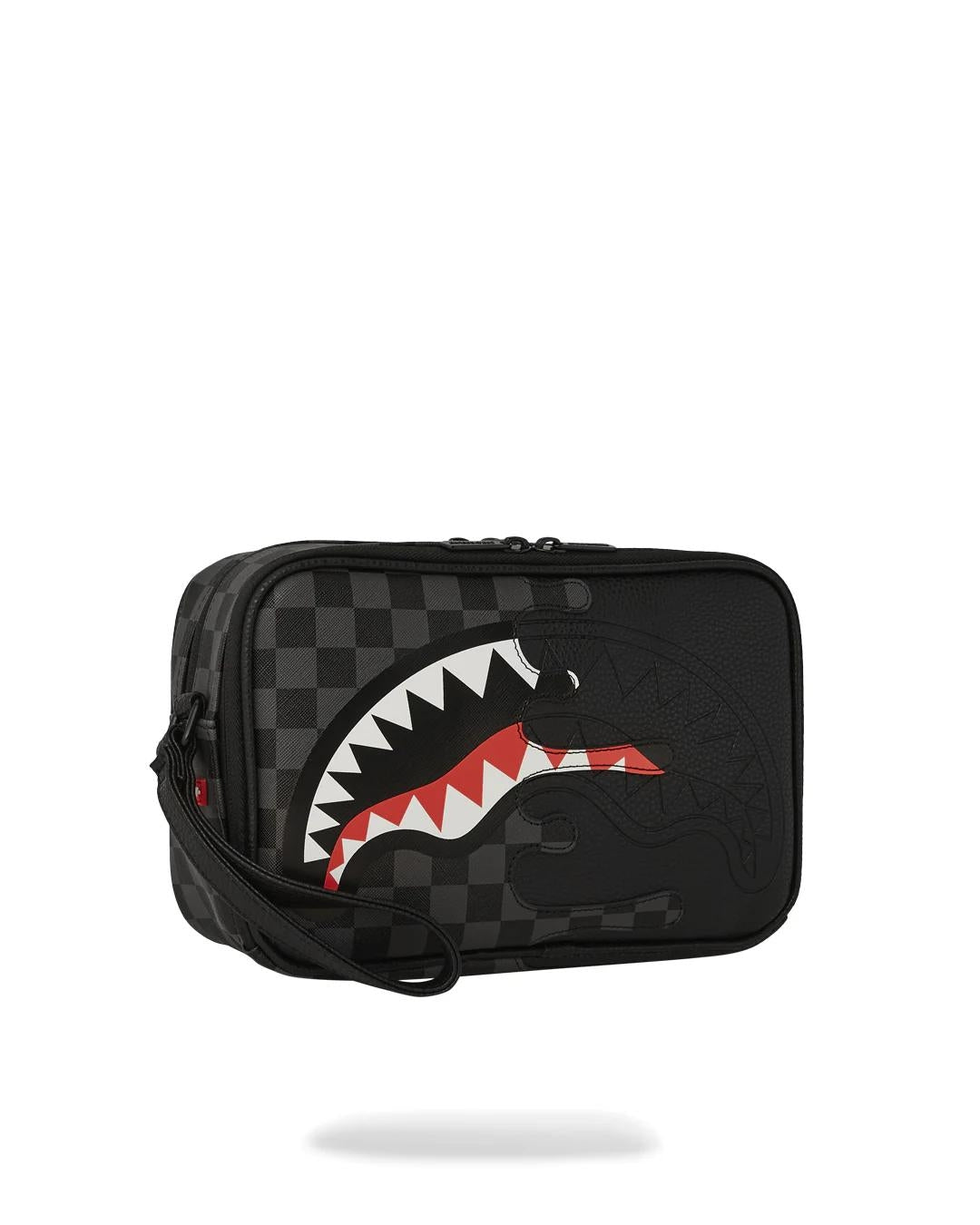 Pochette e beauty Sprayground nero unfinished shark toiletry