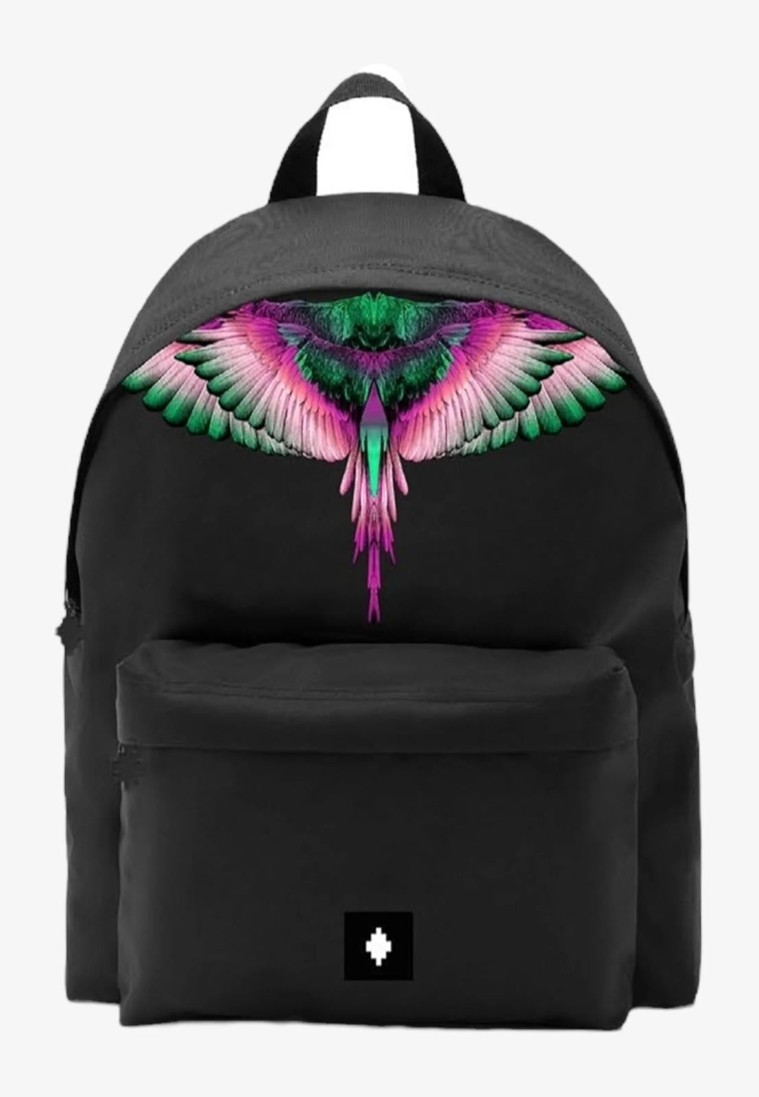 Zaino Marcelo Burlon in nylon wings colorfull