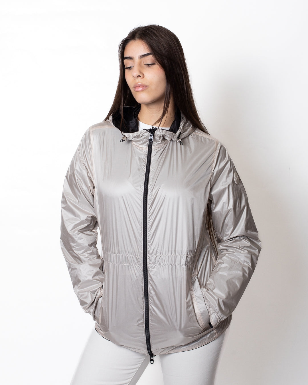 Giacca Colmar "Punky" reversibile con cappuccio donna