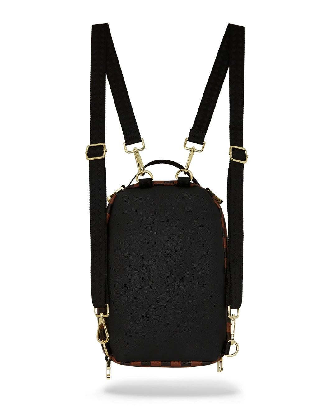 Zaino Sprayground marrone Sharks in a hole in paris dlxsv backpack
