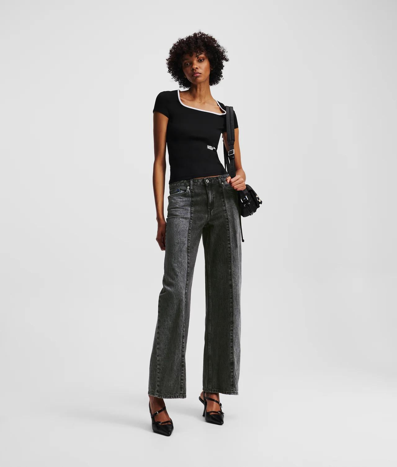 Jeans Karl Lagerfeld Jeans relaxed cinque tasche donna