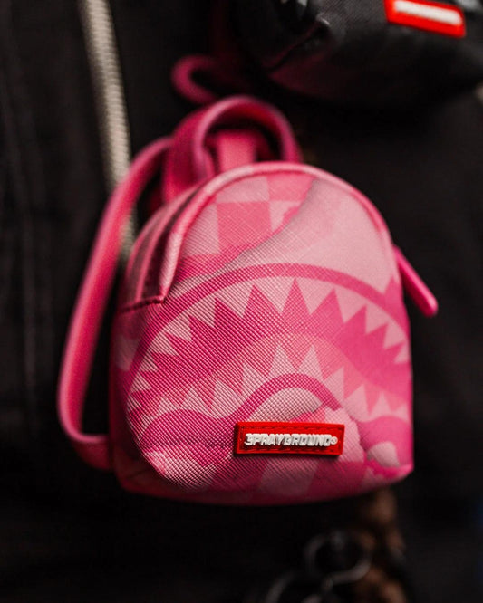 Portachiavi Sprayground rosa Pink 3AM riptide backpack keychain