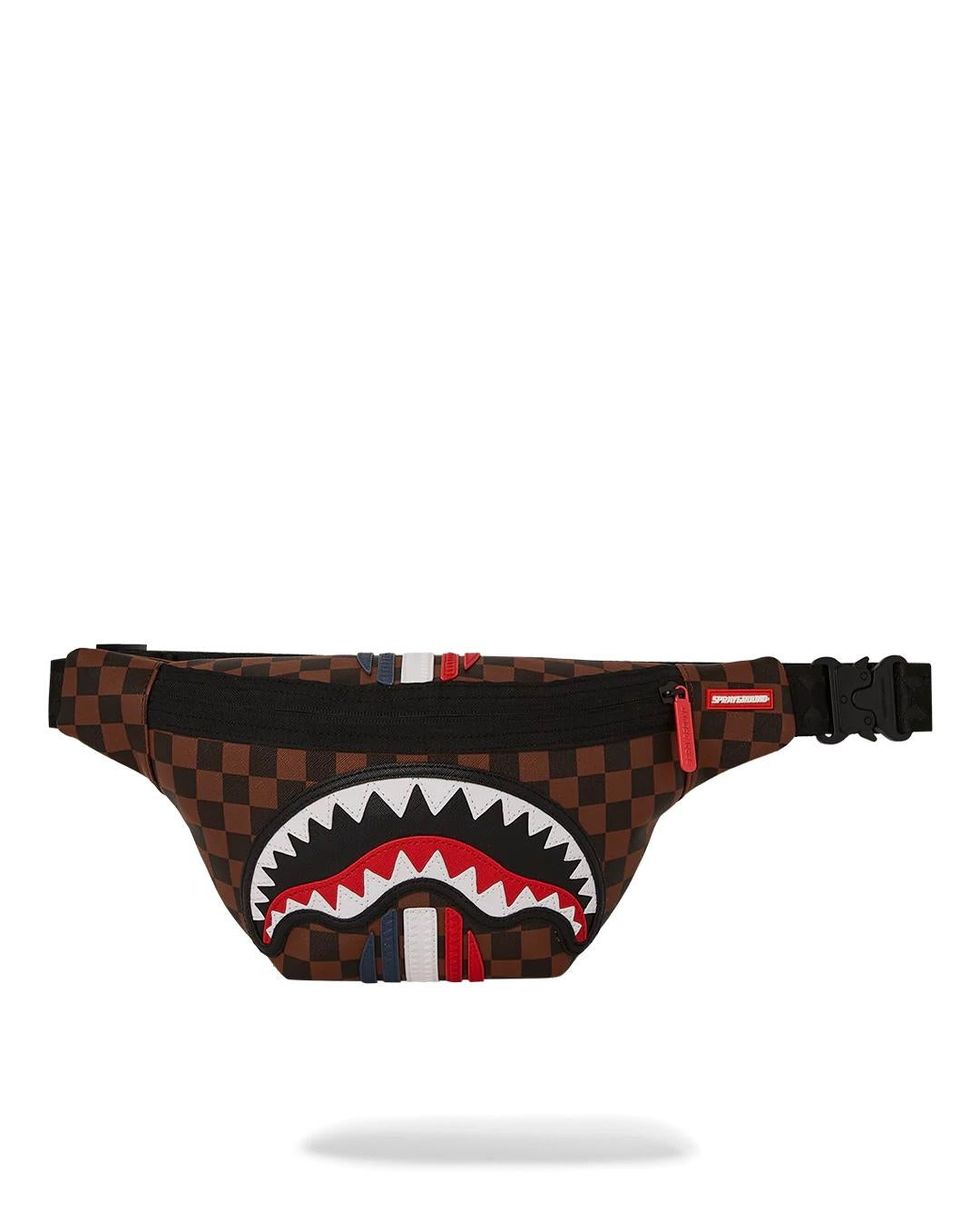 Marsupio Sprayground marrone machine Francaise savvy crossbody