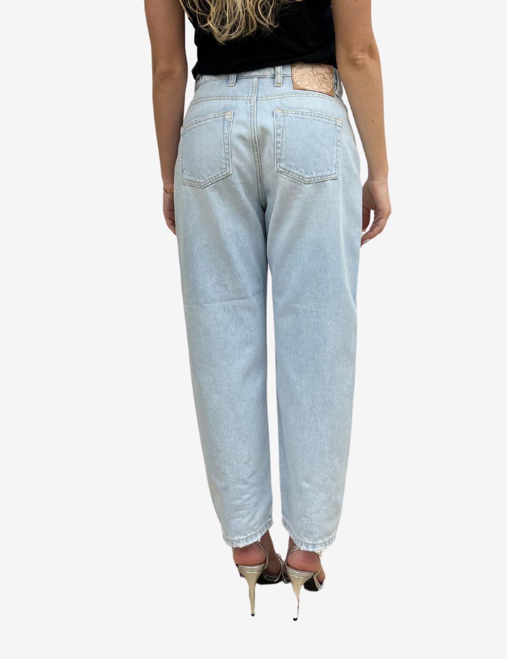 Jeans Twinset Actitude in denim chiaro donna