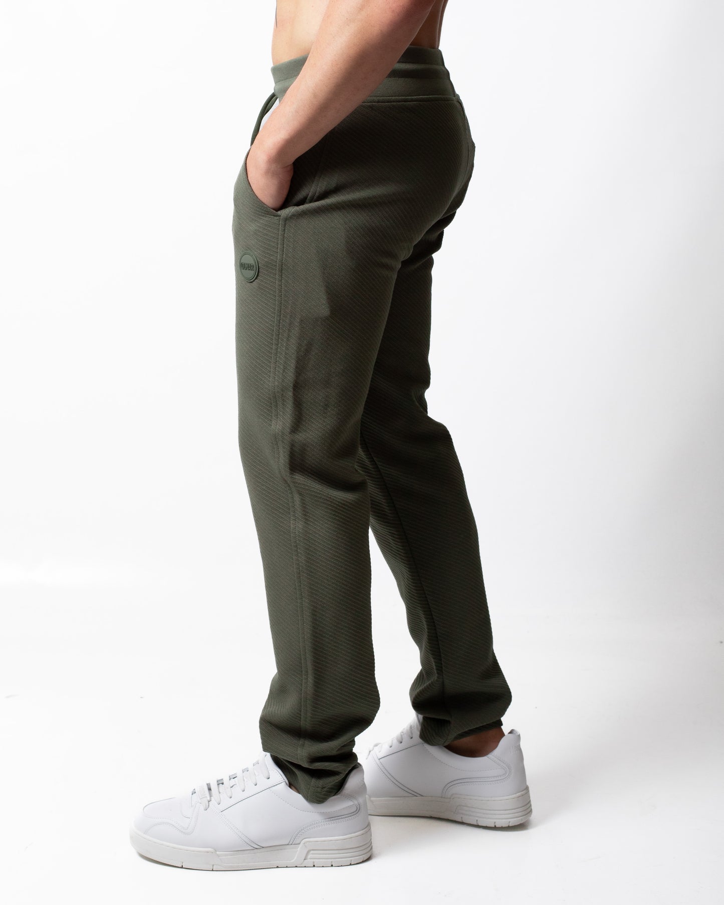 Pantalone Colmar in felpa a costine uomo