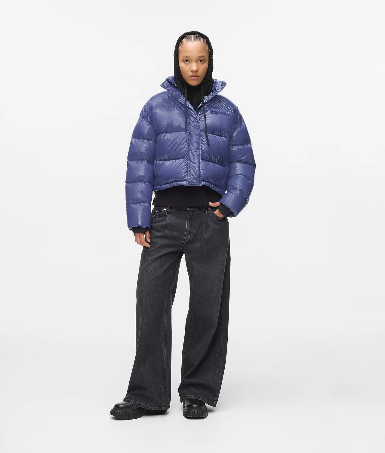 Giubbotto Karl Lagerfeld puffer boxy donna