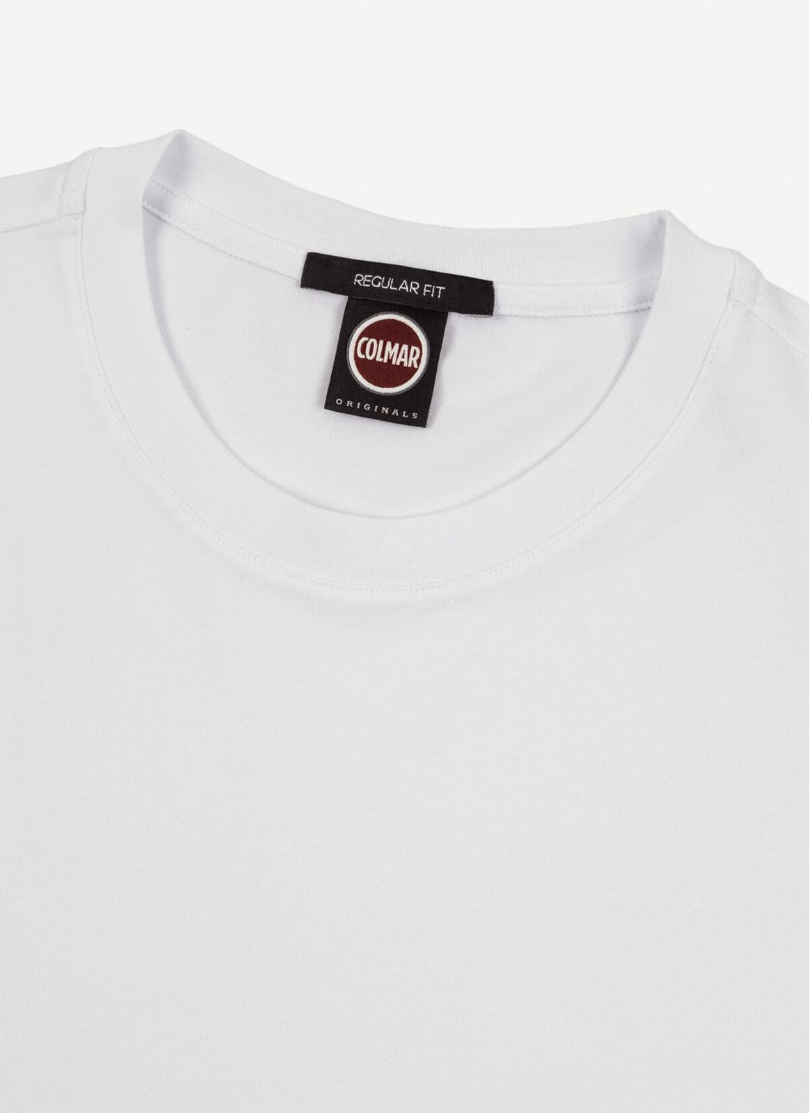 T-Shirt Colmar in piquet con logo uomo