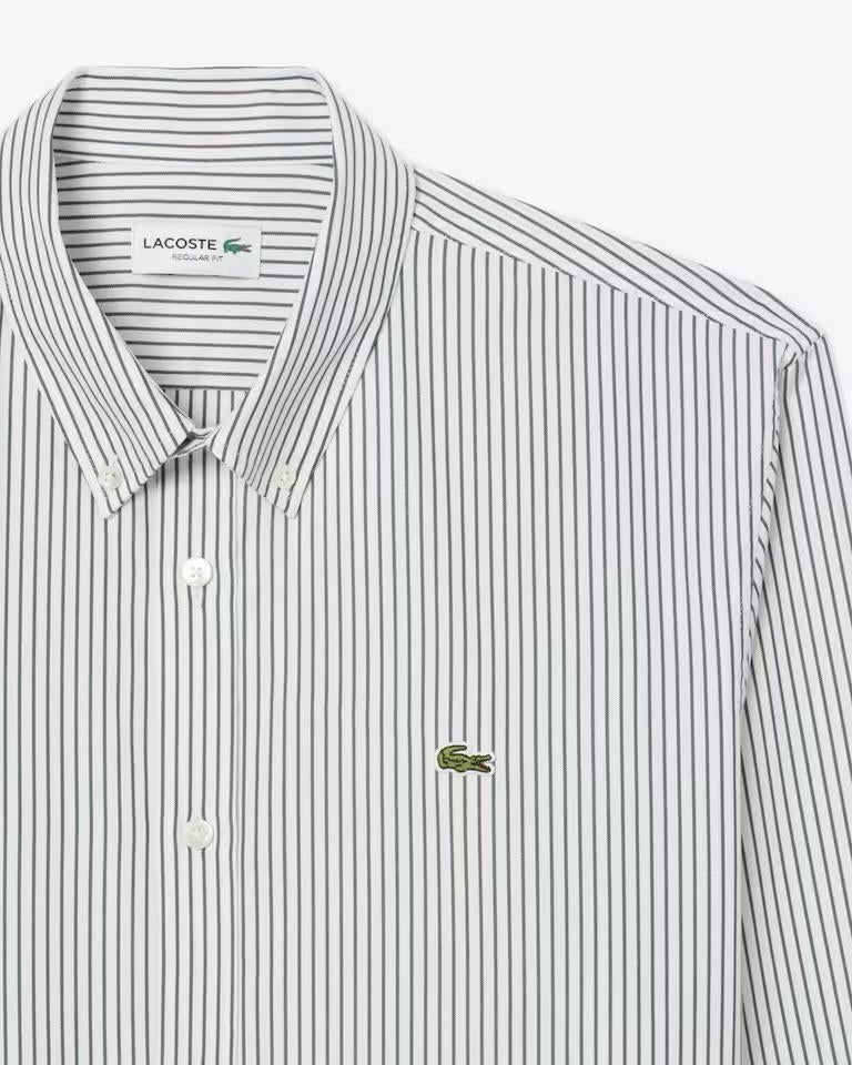 Camicia Lacoste regular fit a strisce uomo