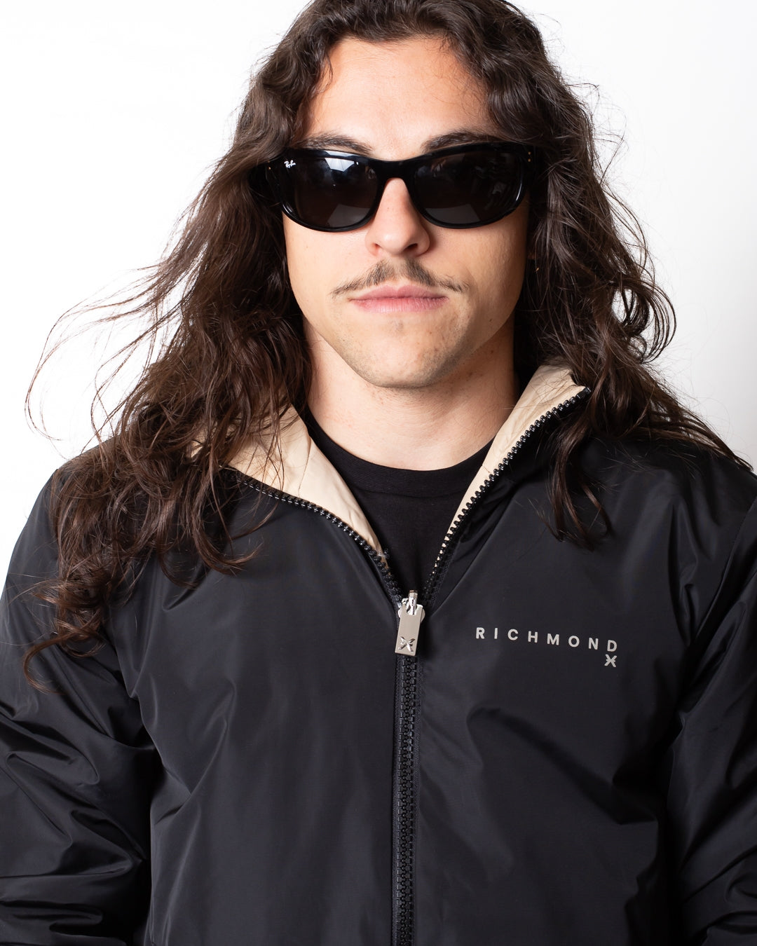 Giubbotto Richmond X reversibile in nylon uomo