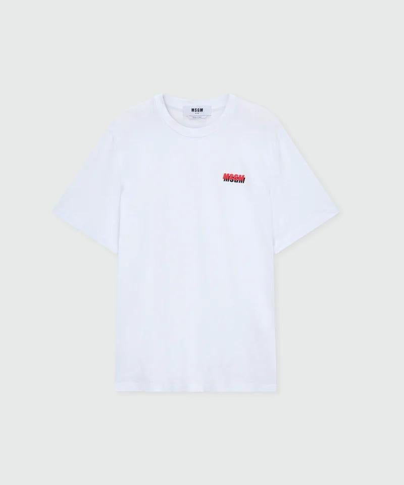 T-Shirt MSGM con logo stampato