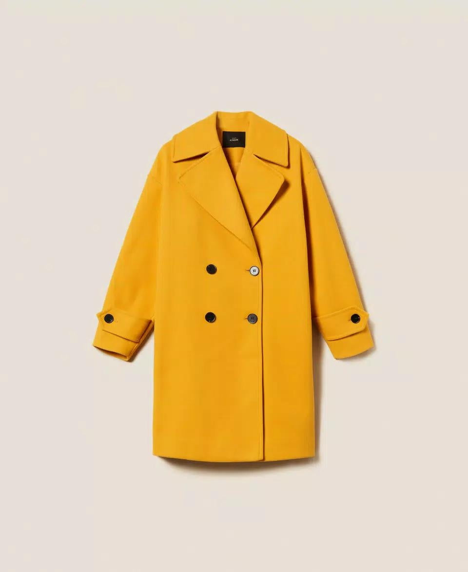 Cappotto Twinset Actitude doppiopetto donna