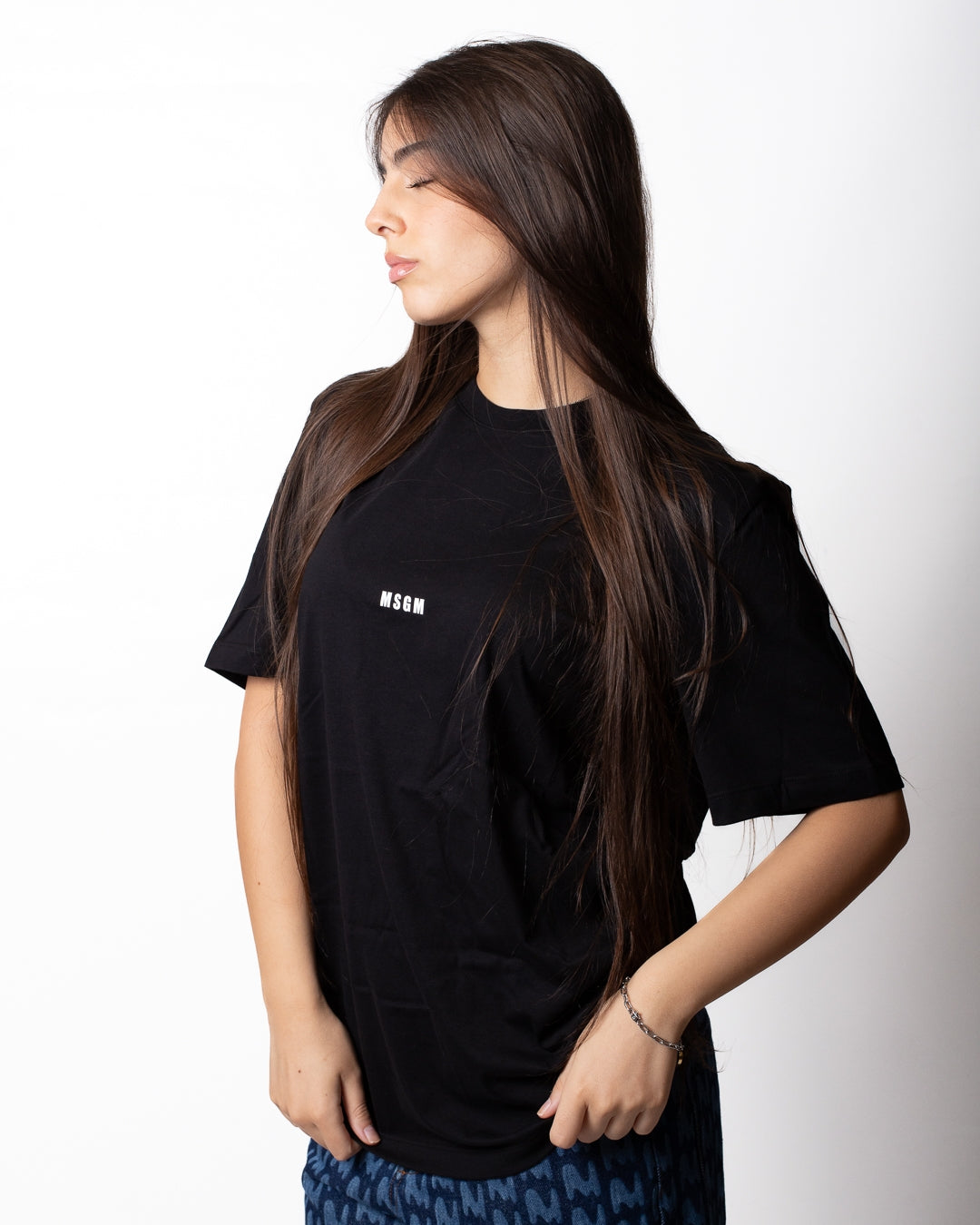T-Shirt MSGM con logo minimal