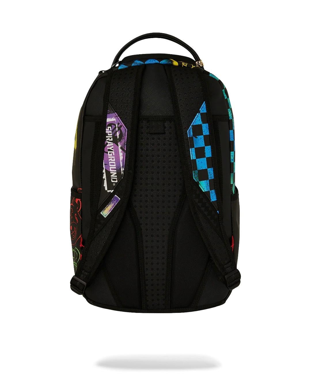 Zaino Sprayground nero Shark central stencils-black dlxsv backpack