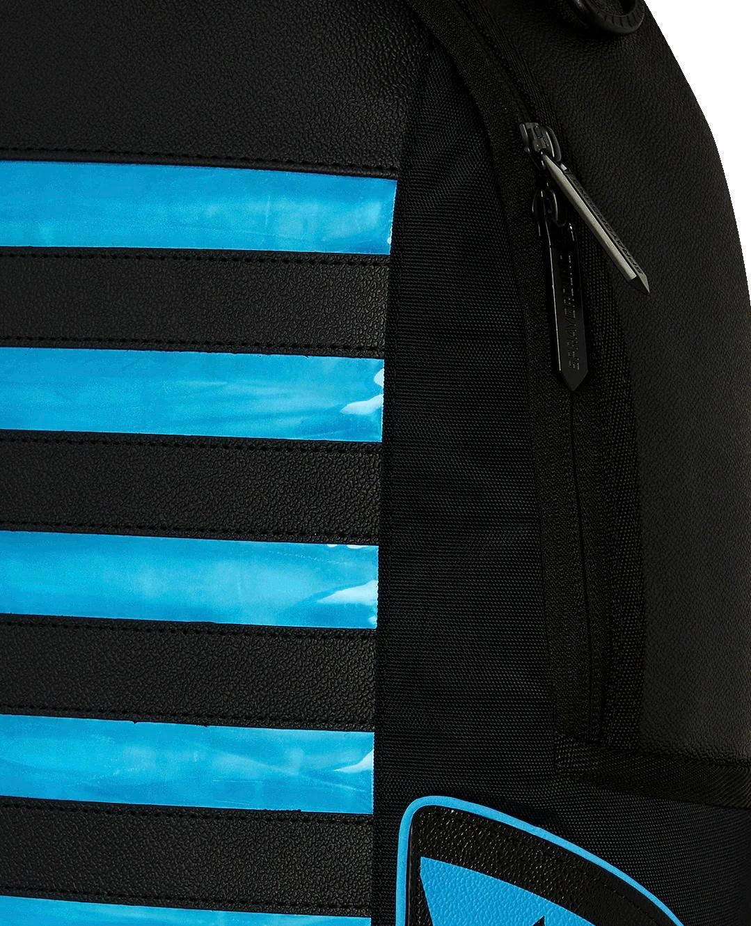 Zaino Sprayground nero Led stripe sharks dlx backpack