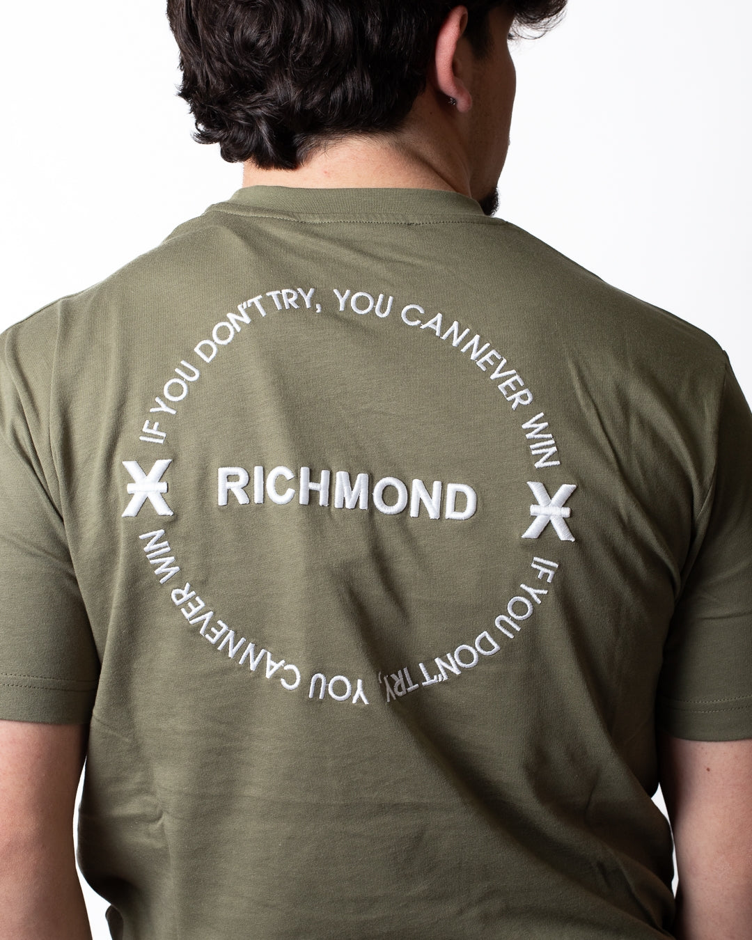 T-Shirt Richmond X con ricami uomo