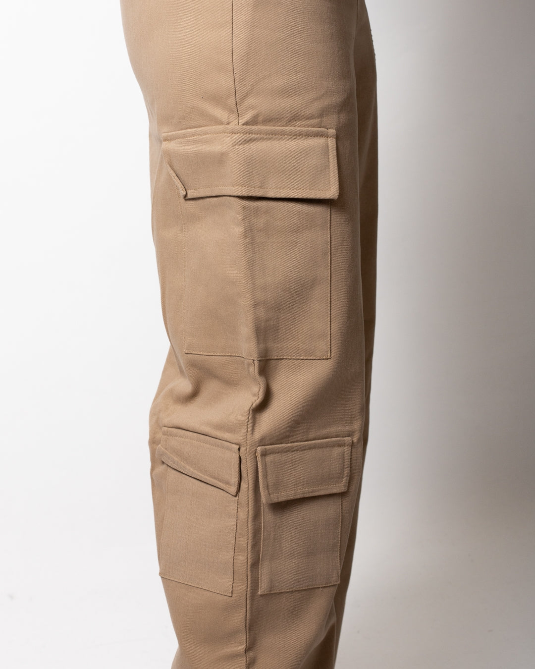 Pantalone Disclaimer cargo con logo signature donna