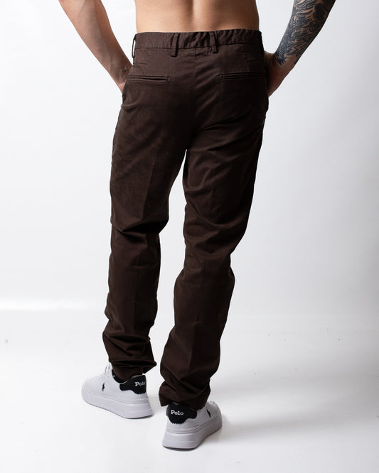 Pantalone Liu Jo chino effetto raso uomo